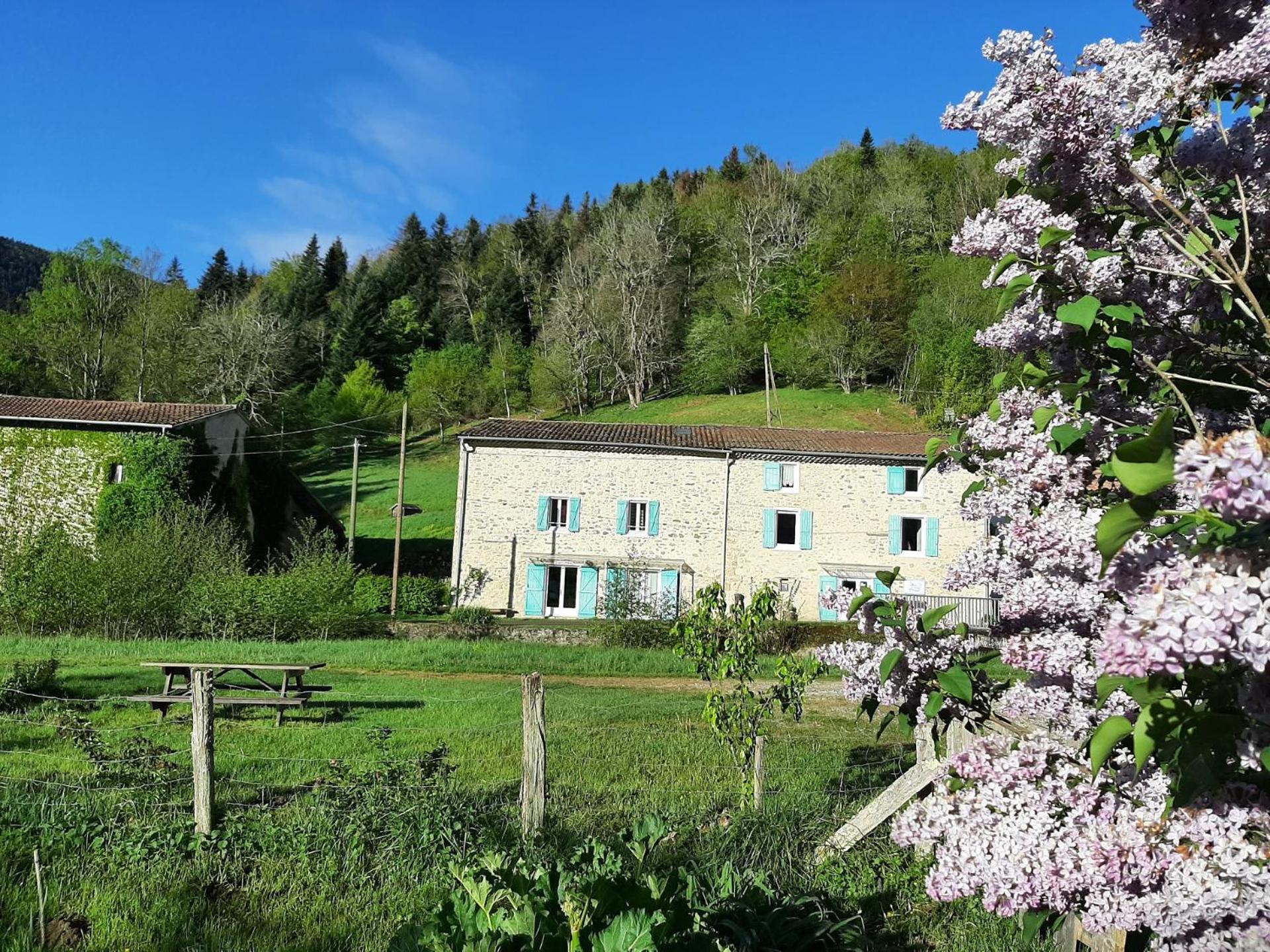 Au Mohair Des Alpy Fougax-et-Barrineuf Dış mekan fotoğraf